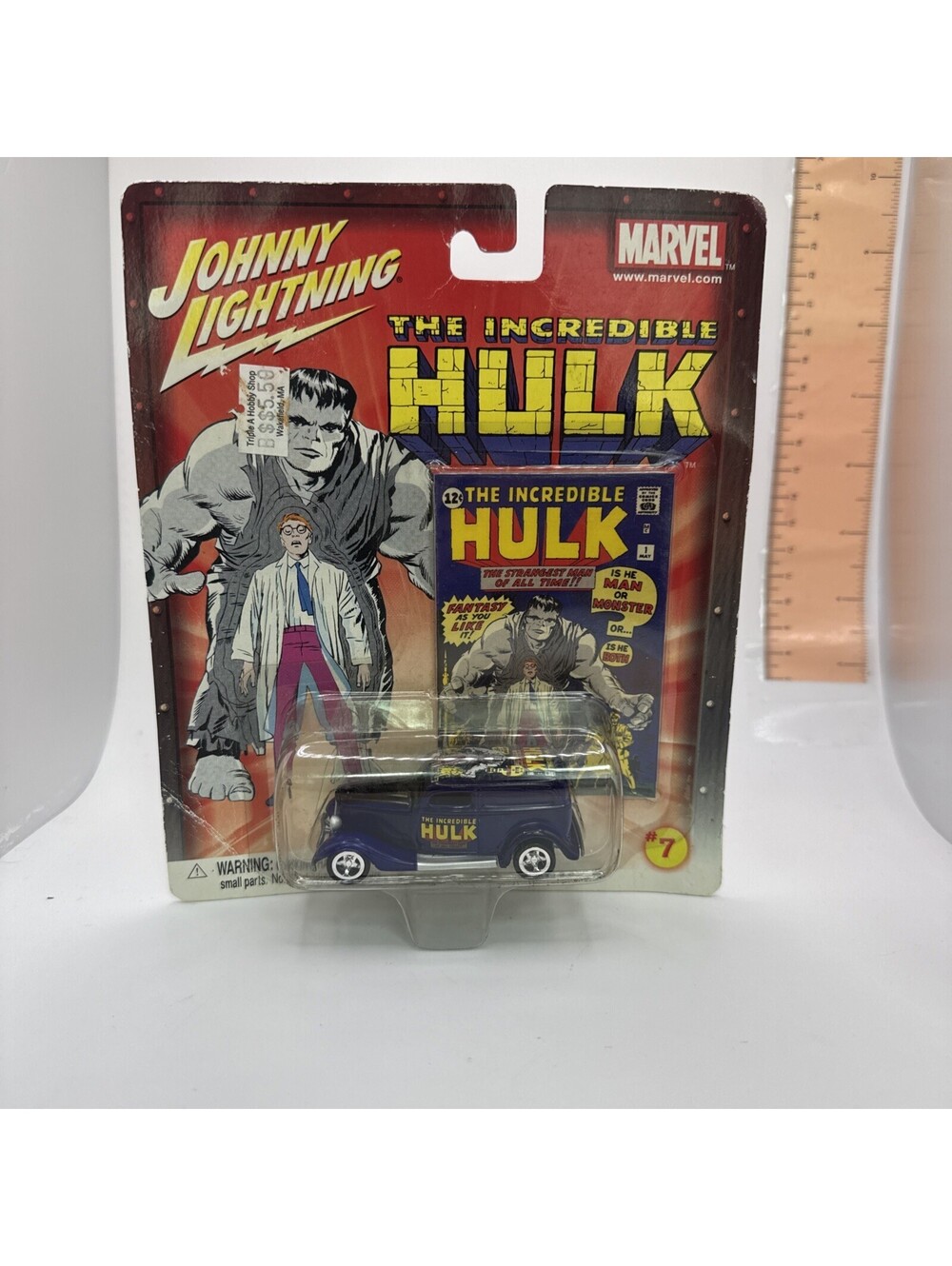 Johnny Lightning Incredible Hulk Marvel Car Series #7